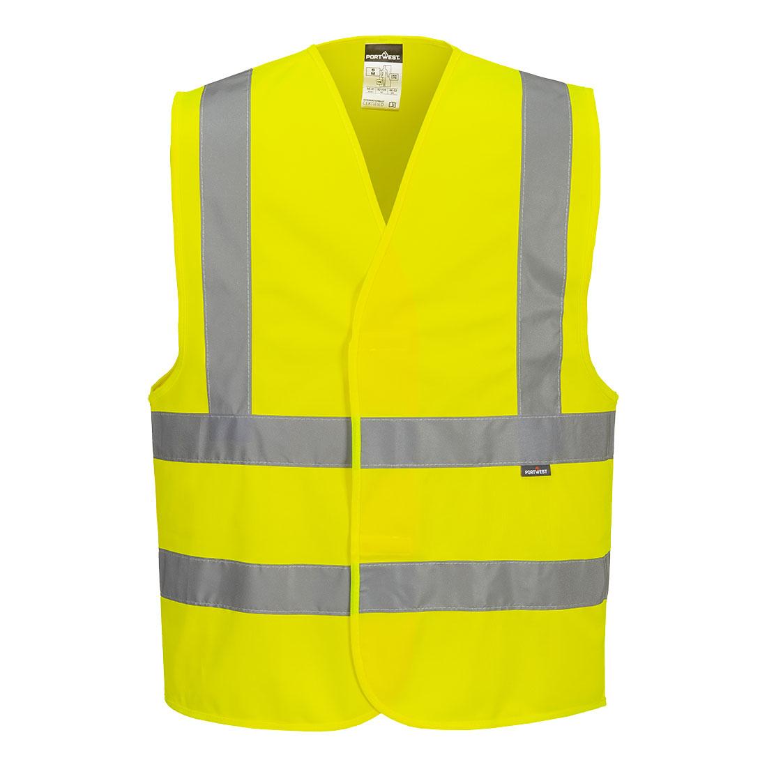Hi-Vis Band and Brace Vest - Yellow