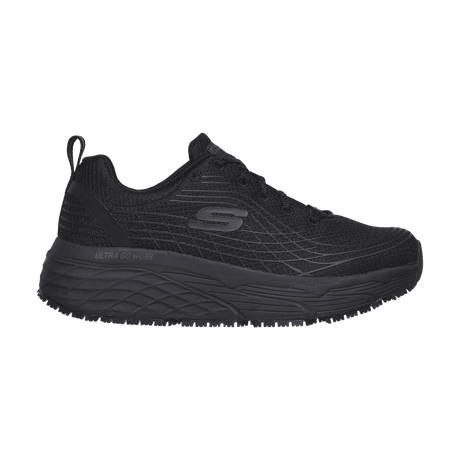 Max Cushioning Work Shoe w - Black