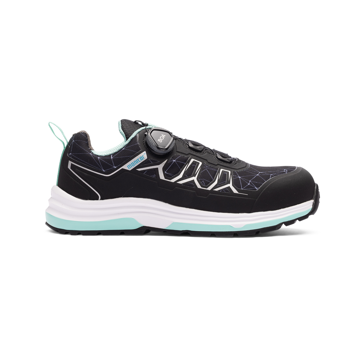 Jade Safety Shoe w - Black