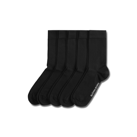 Essential 5-p Socks - Black