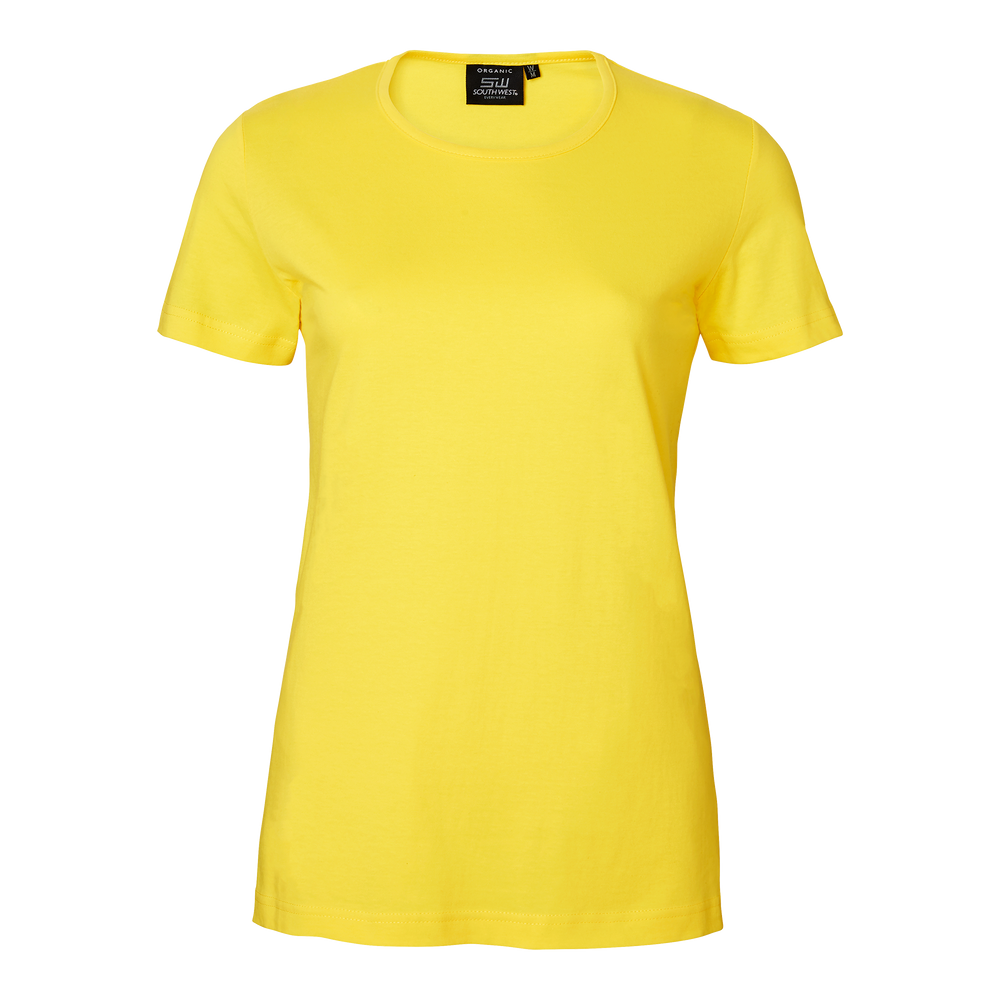 Venice T-shirt w - Blazing yellow