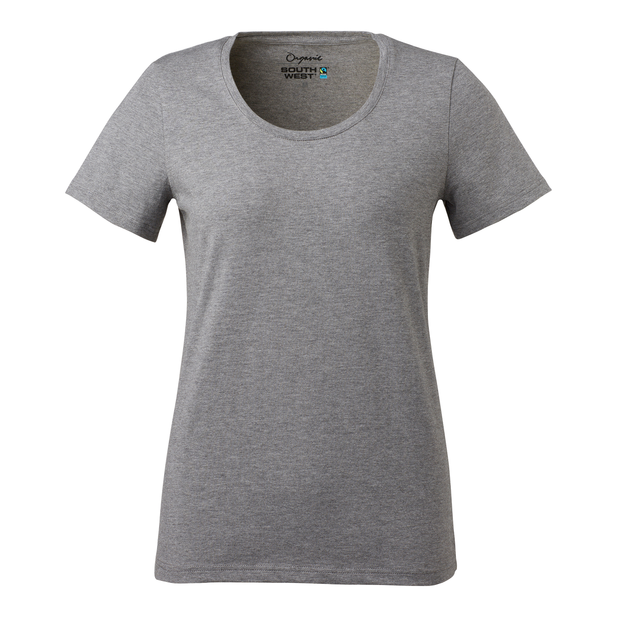 Nora T-shirt w - Medium greymelange