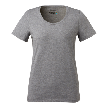 Nora T-shirt w - Medium greymelange