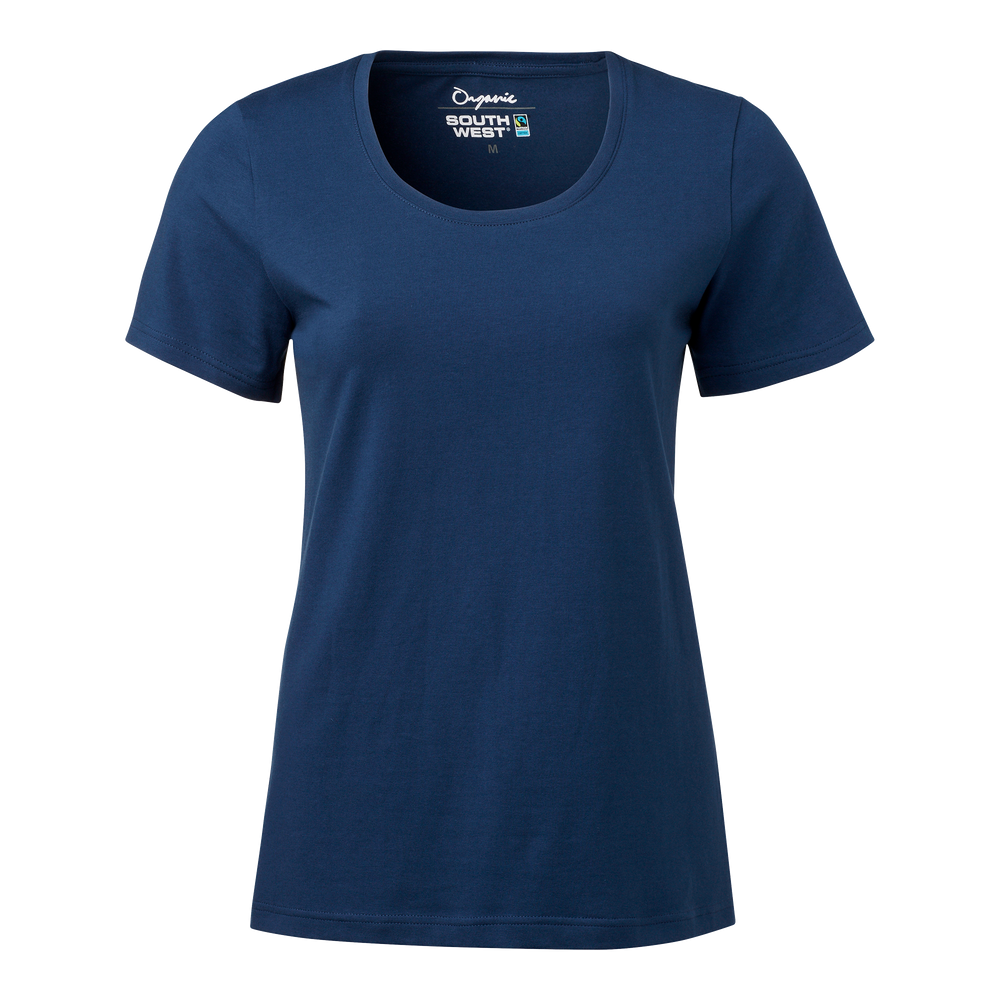 Nora T-shirt w - Indigo
