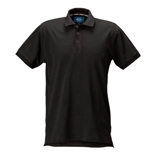 Morris solid Polo - Black