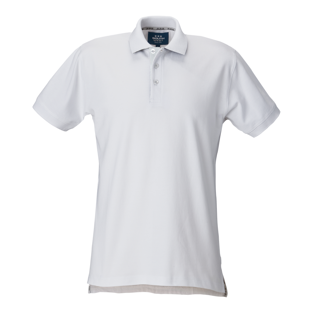 Morris solid Polo - White