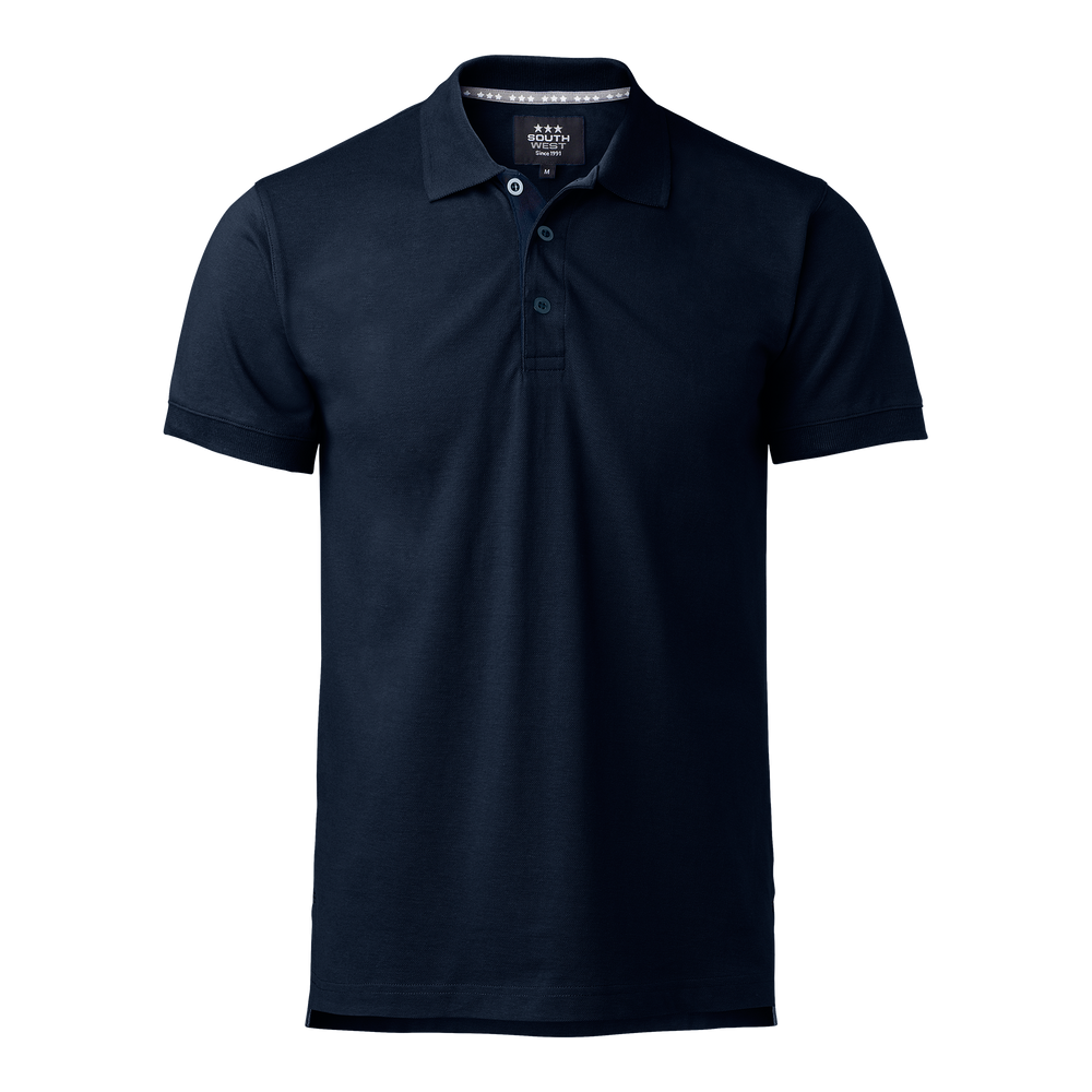 Morris solid Polo - Navy