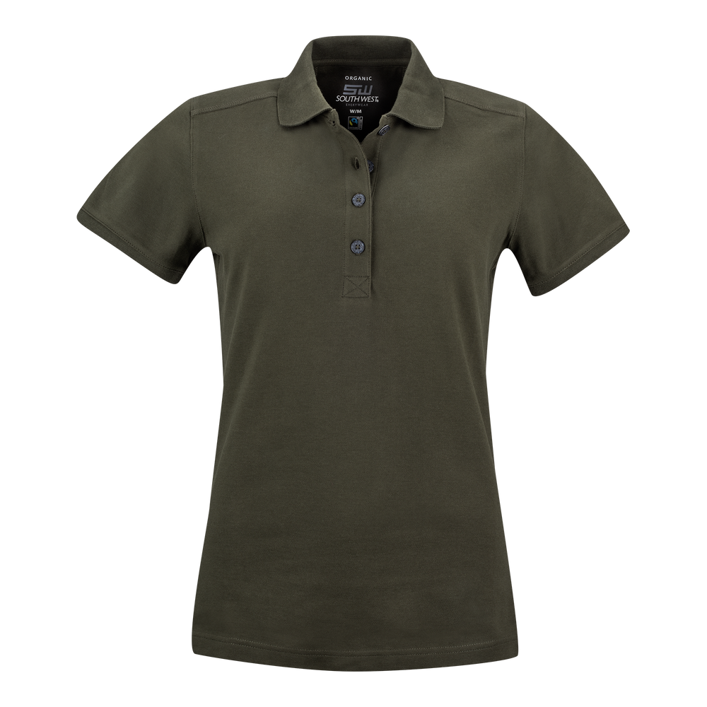 Magda Polo w - Dark olive