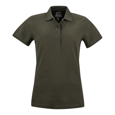 Magda Polo w - Dark olive