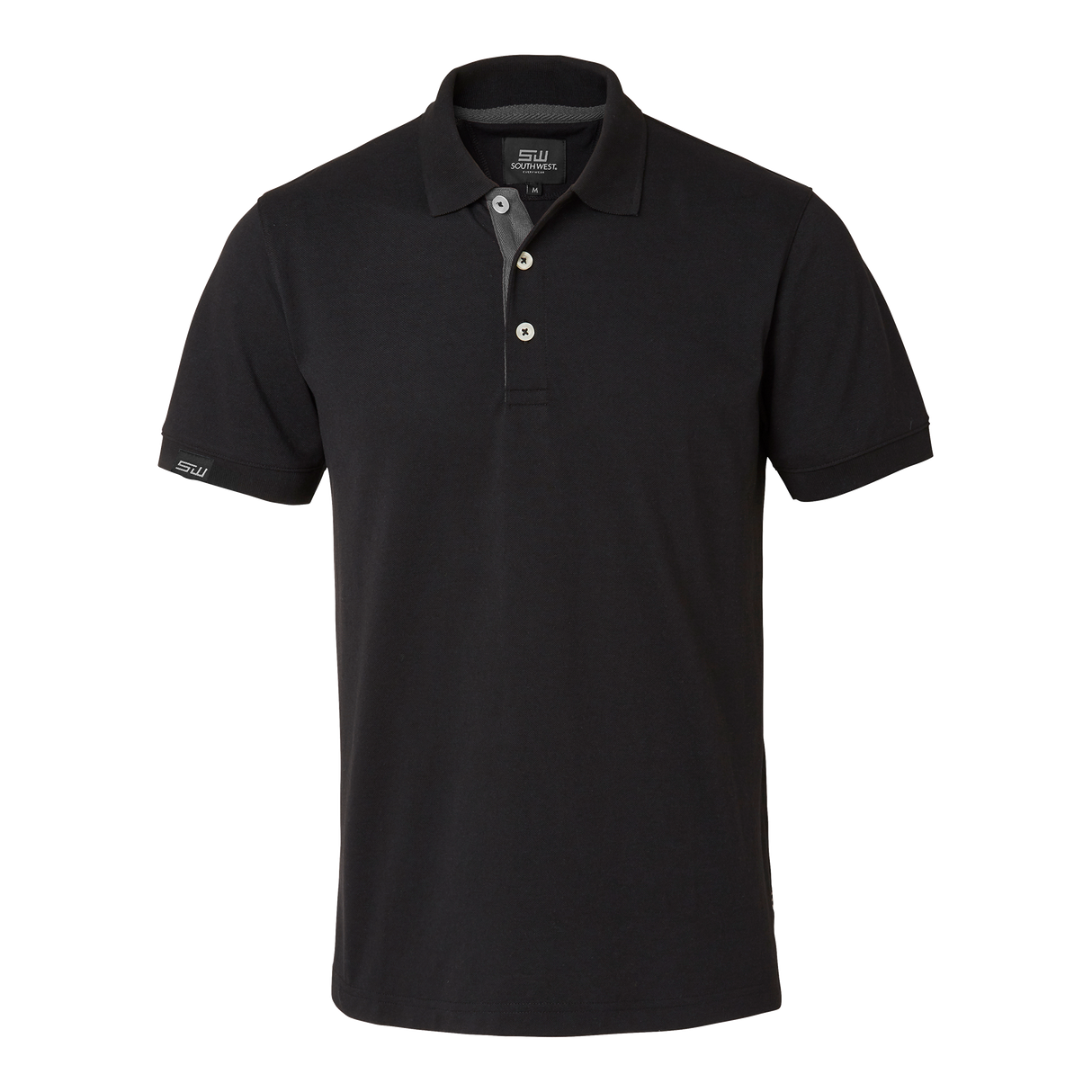 Weston Polo - Black/grey