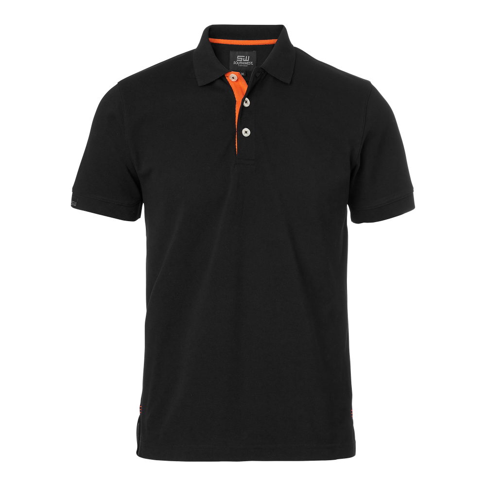 Weston Polo - Black/orange