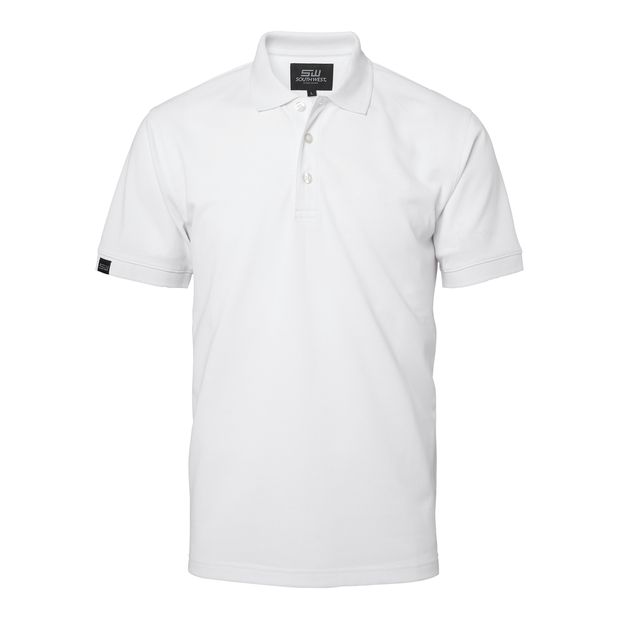 Weston solid Polo - White