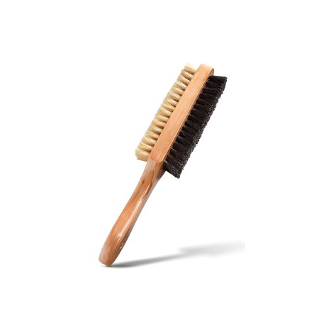 Shoe Brush Wood Shoe Care - Light brown