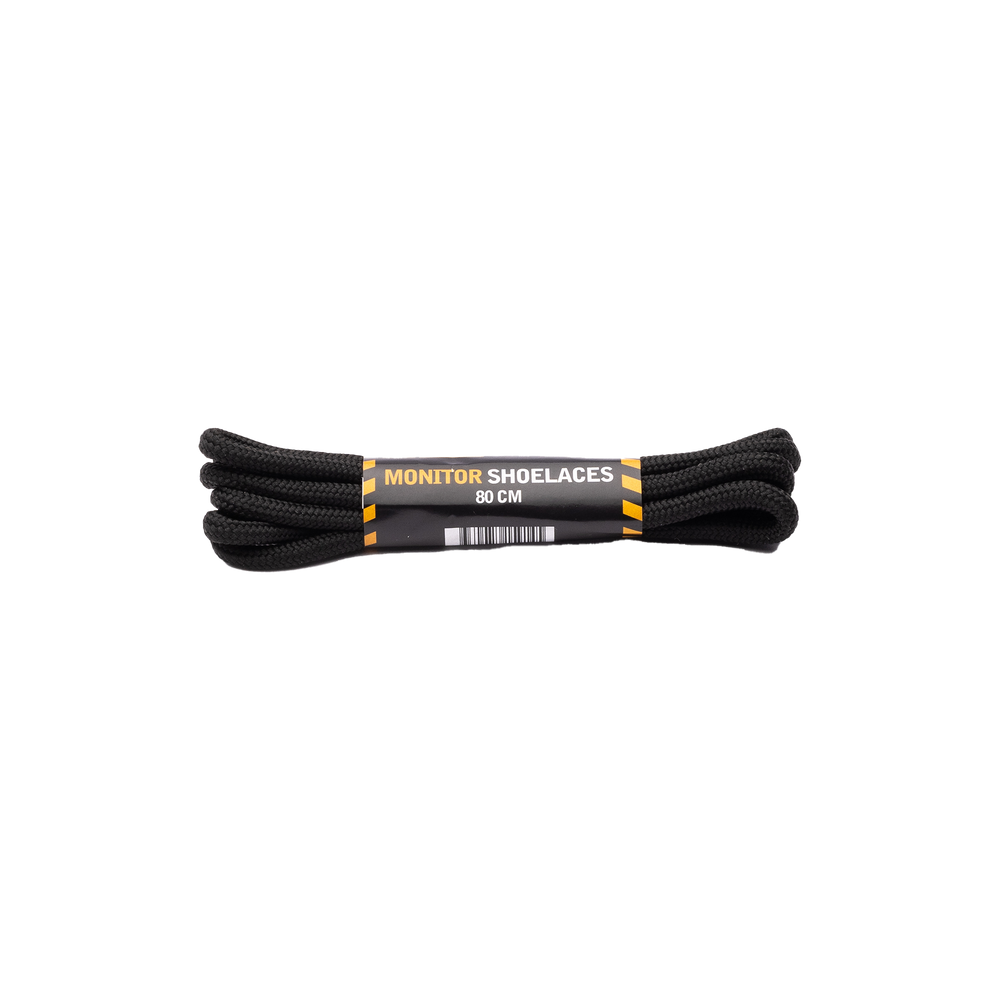 80 cm, 10-p Shoelaces - Black