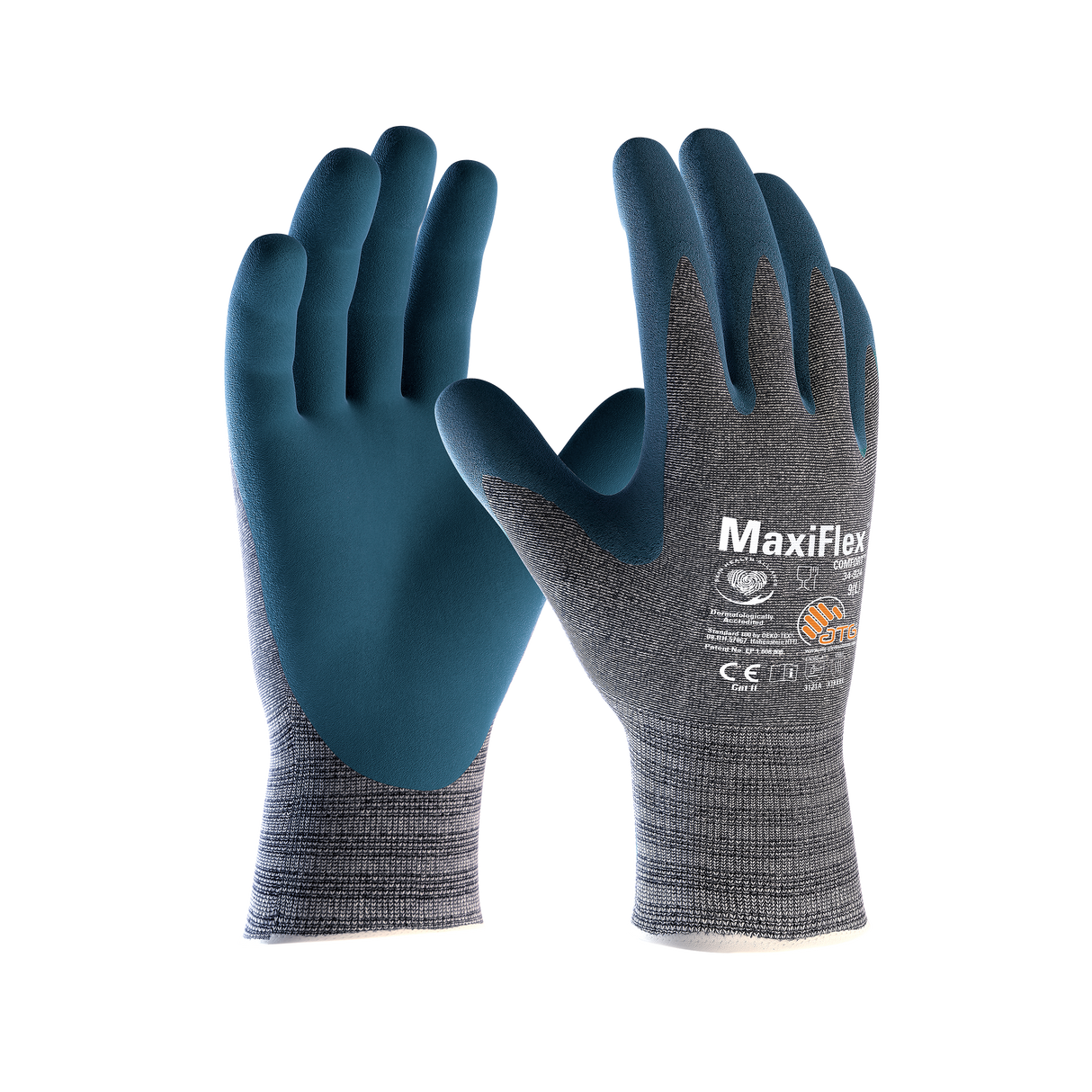 MaxiFlex Comfort HT Gloves - Grey melange