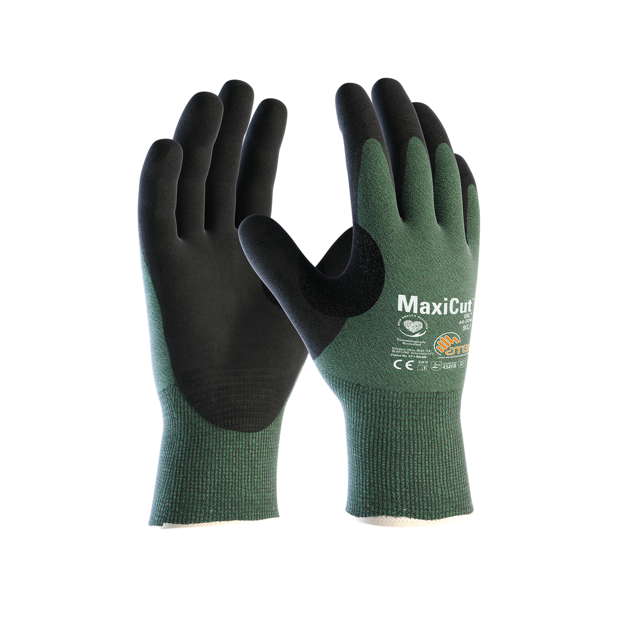 MaxiCut Oil 3B Gloves - Green