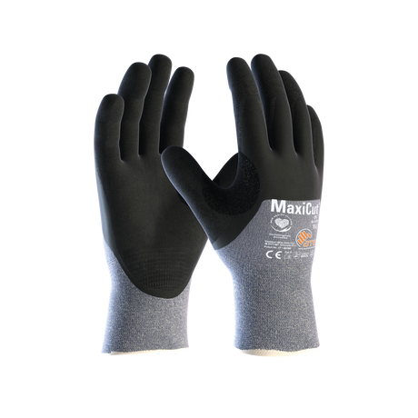 MaxiCut Oil 4C 3/4 Gloves - Blue melange