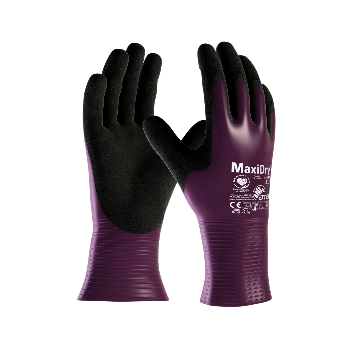 MaxiDry Driver Gloves - Plum