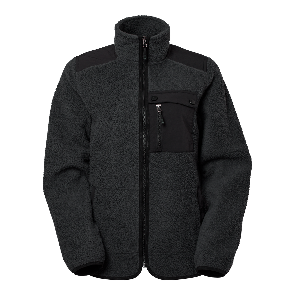 Polly Fleece w - Dark grey