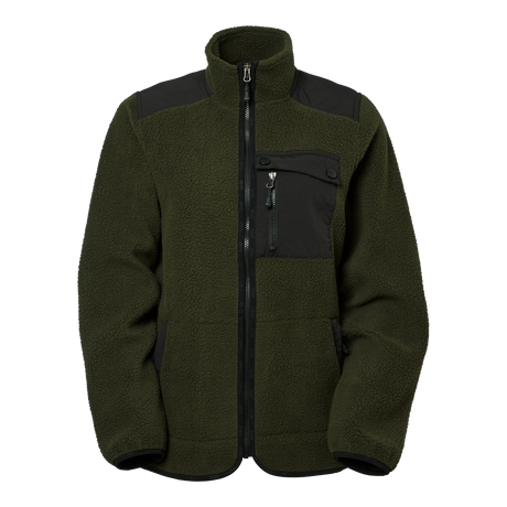 Polly Fleece w - Dark olive