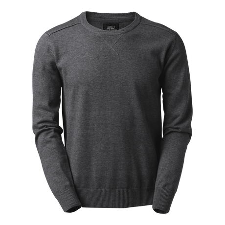 Fitzroy Round Neck Pullover - Dark grey