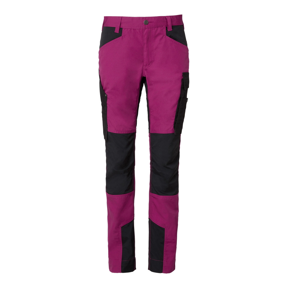 Cora Trousers w - Dark cerise
