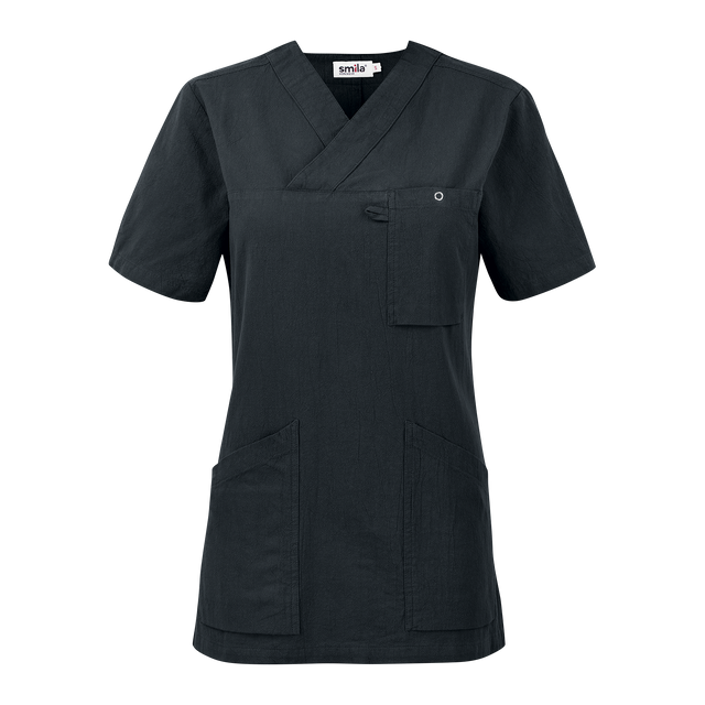 Carin Blouse w - Black