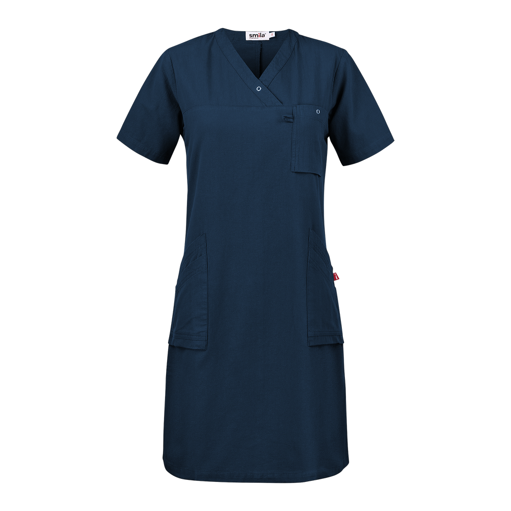 Cajsa Dress w - Navy