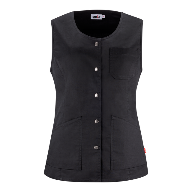 Bea Vest w - Black