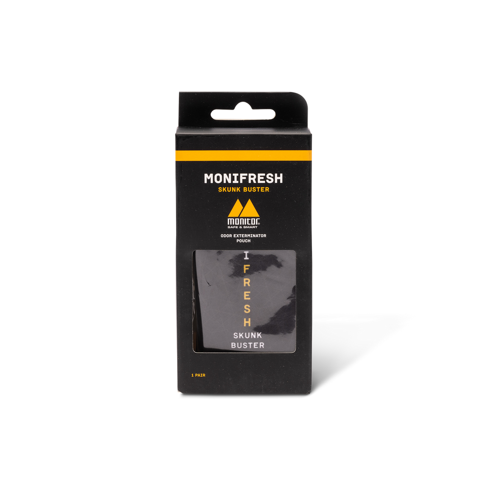 MoniFresh Anti Odor Pillow Shoe Care - Black