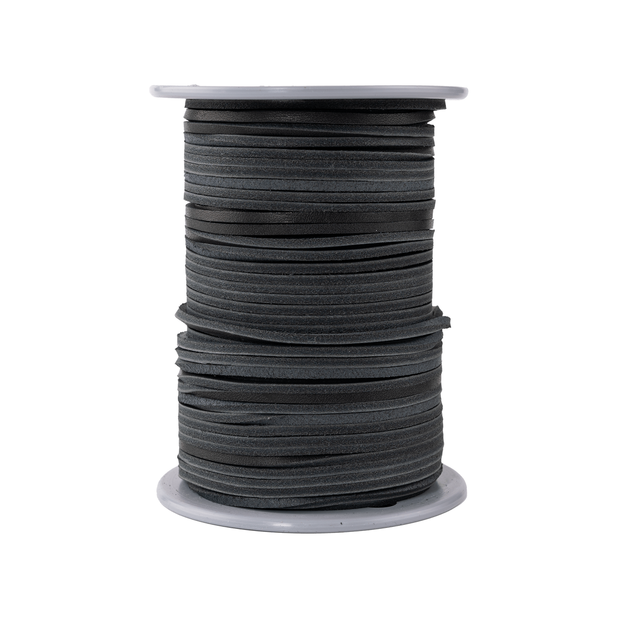 Leatherlace on role 50 M Shoelace - Black