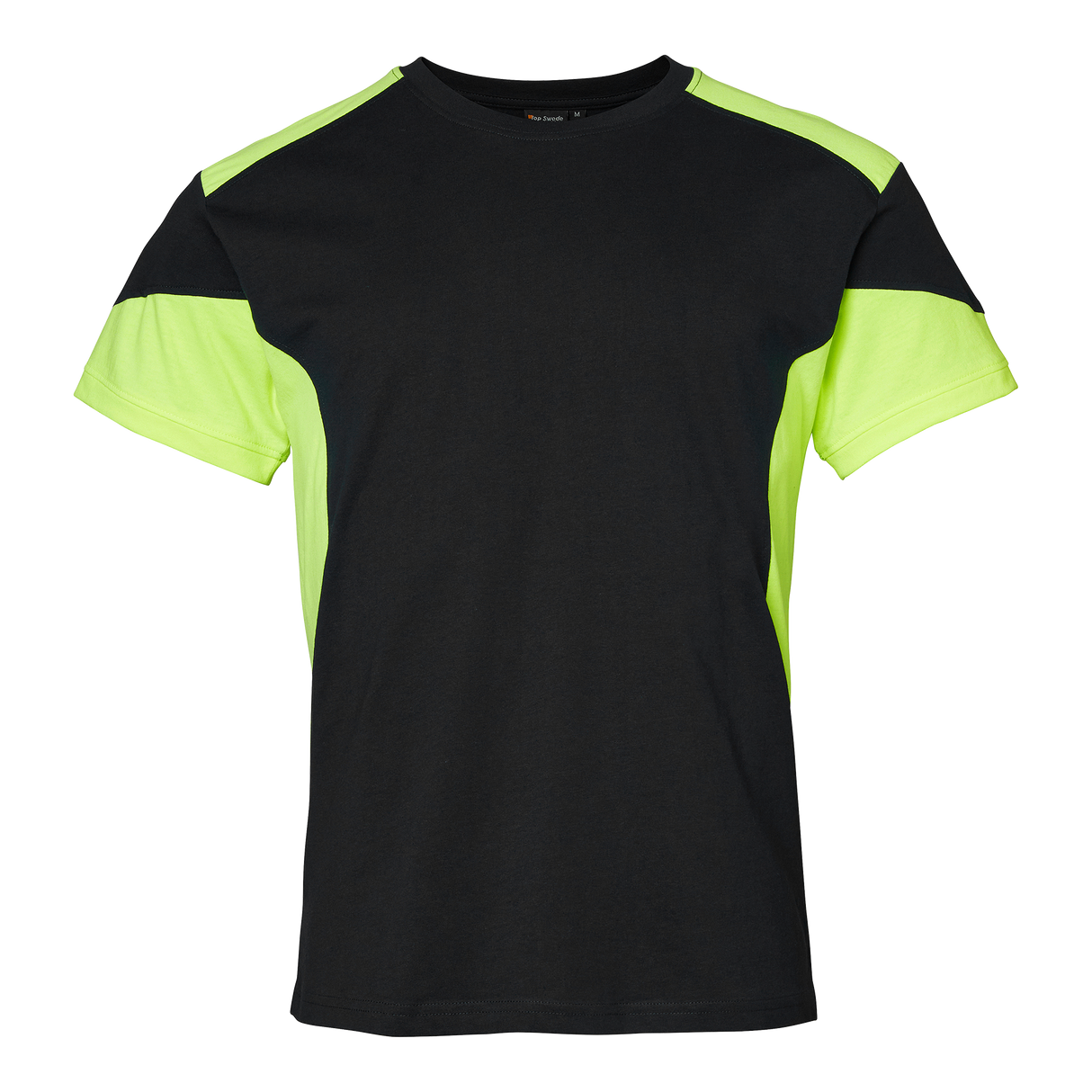 210 T-shirt - Black/fluorescent yellow