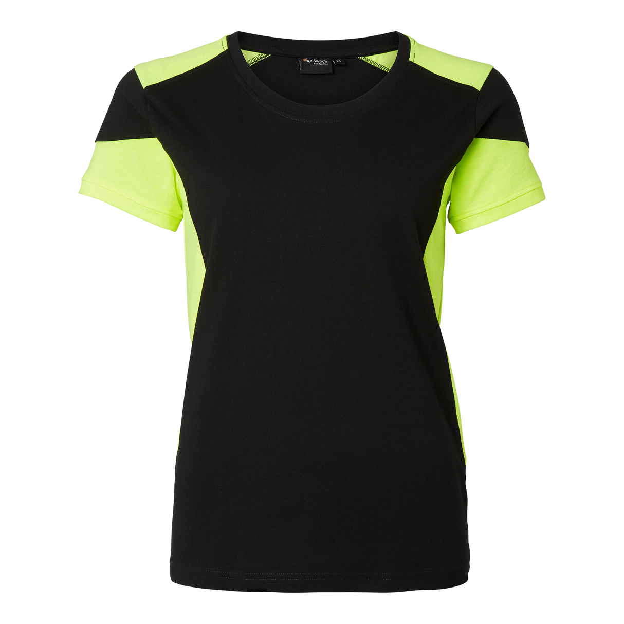 211 T-shirt w - Black/fluorescent yellow