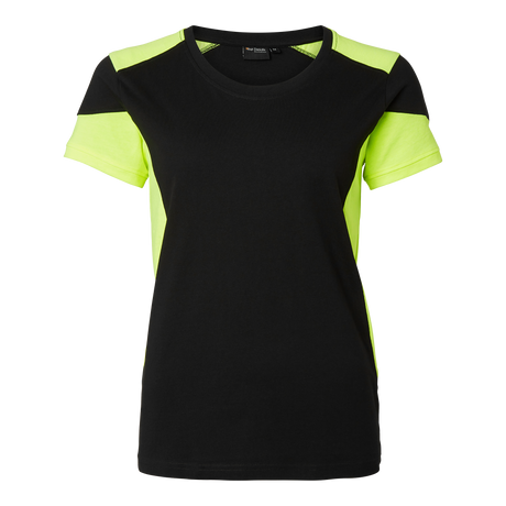 211 T-shirt w - Black/fluorescent yellow