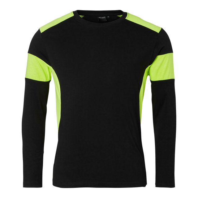 212 T-shirt - Black/fluorescent yellow