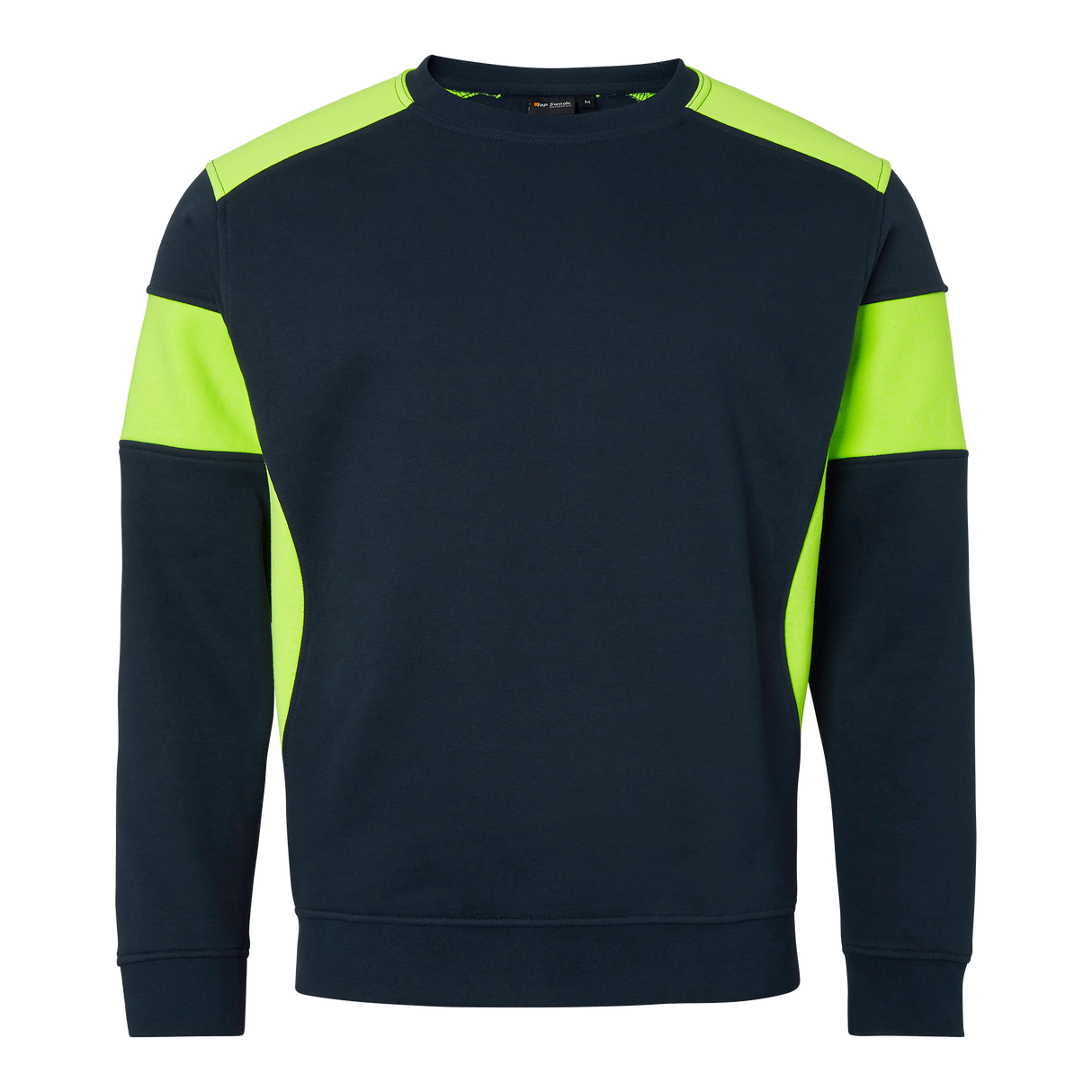 221 Sweat - Navy/fluorescent yellow