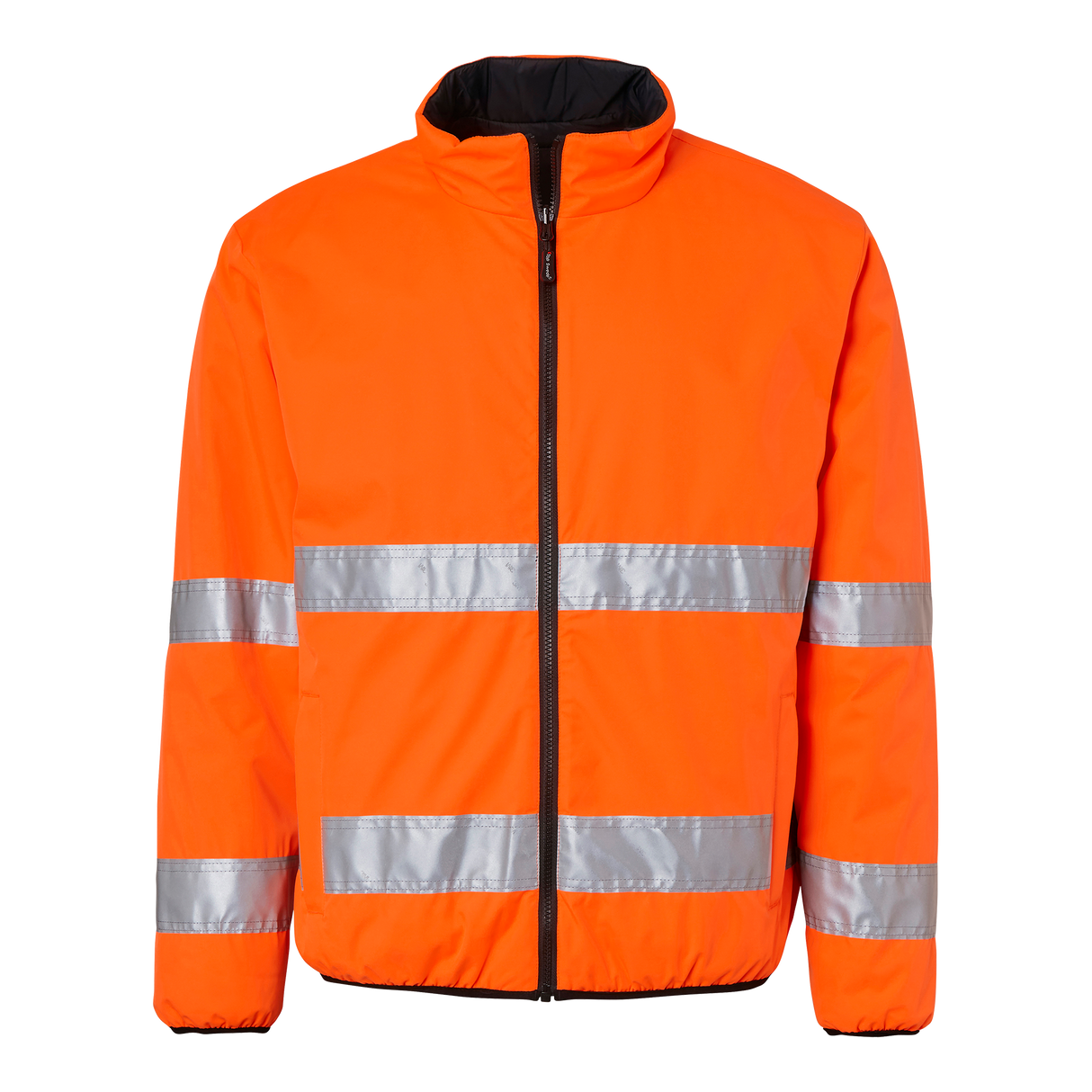 129 Jacket - Fluorescent orange/black