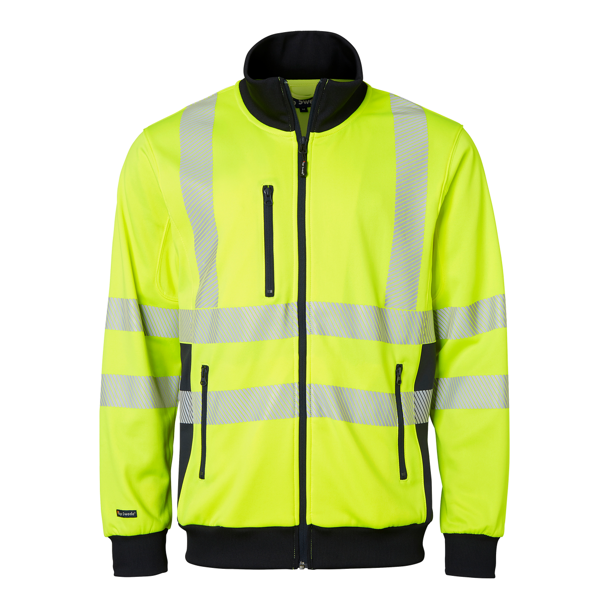 1529 Sweat - Fluorescent yellow/navy