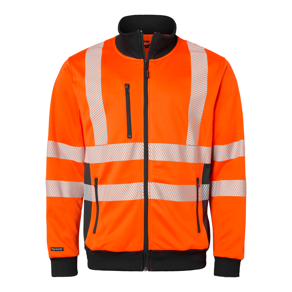 1529 Sweat - Fluorescent orange/navy