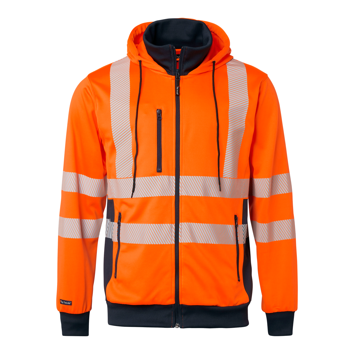 1729 Sweat - Fluorescent orange/navy