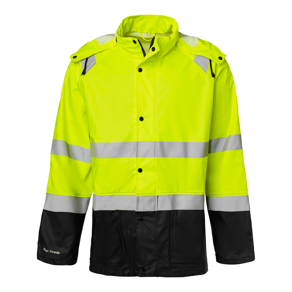 180 Rain Jacket Hi-Vis - Fluorescent yellow/black