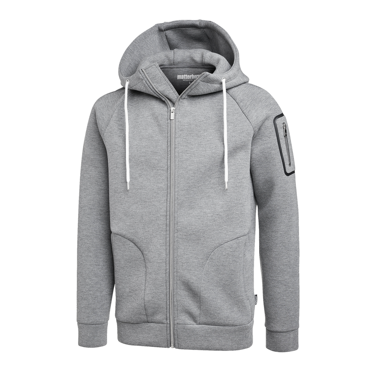 Paccard Hoodie - Grey melange