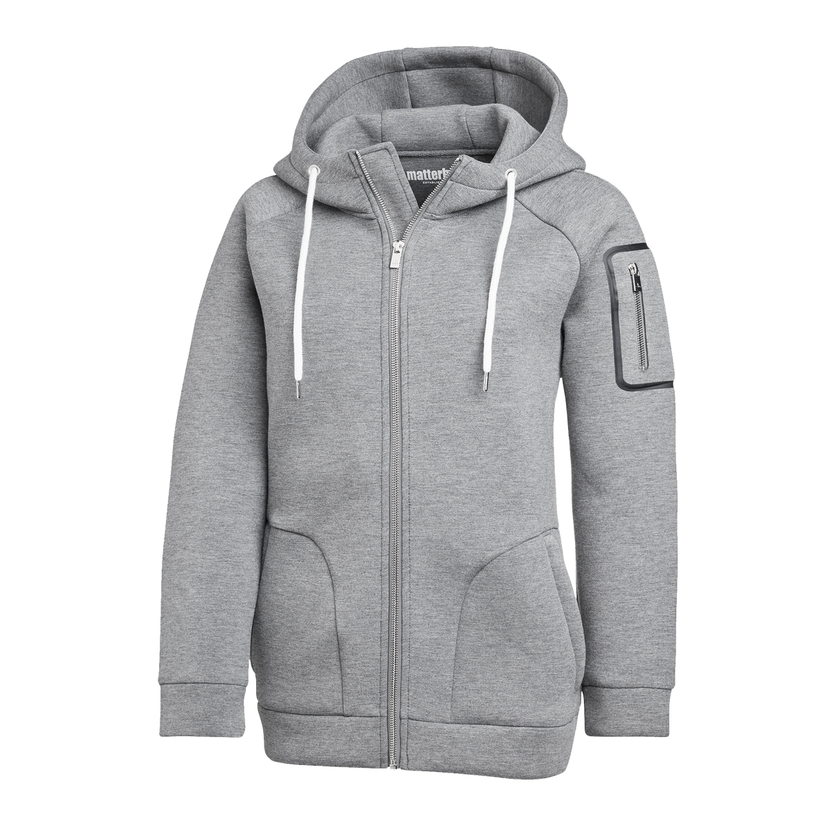 Paccard Hoodie w - Grey melange