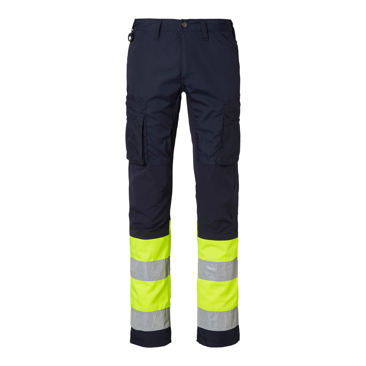 220 Service Trousers - Navy/fluorescent yellow