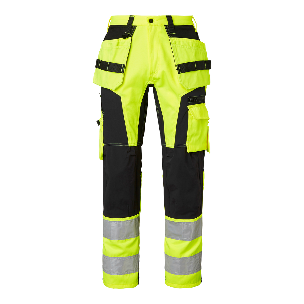 236 Craftsmen Trousers - Fluorescent yellow/black