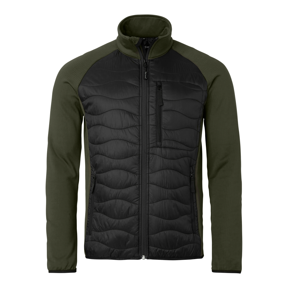 354 Hybrid Jacket - Black/green