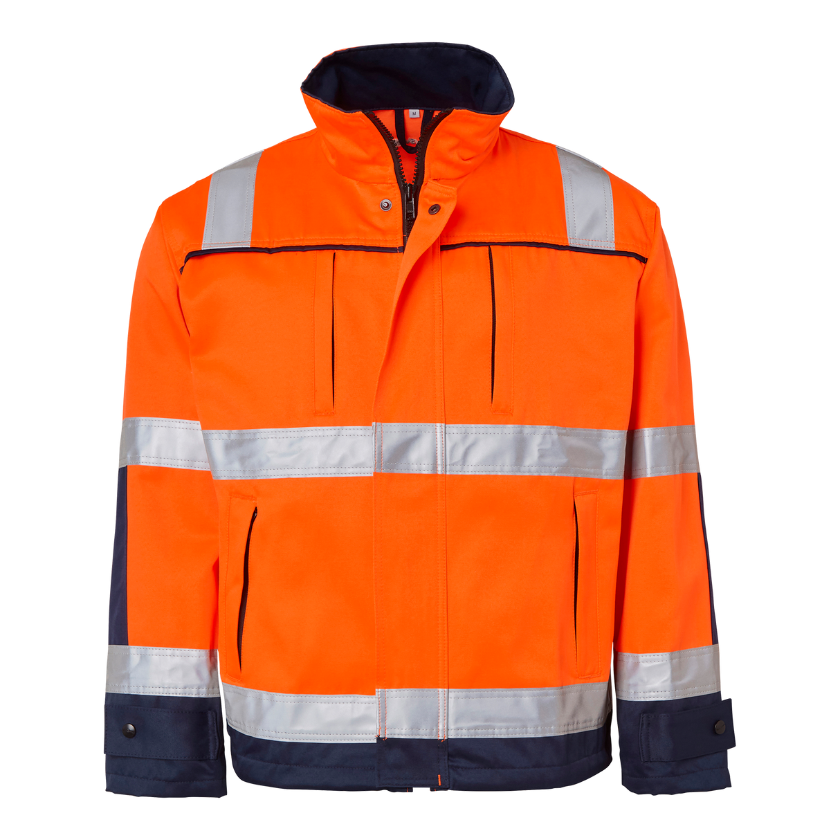 3816 Jacket - Fluorescent orange/navy