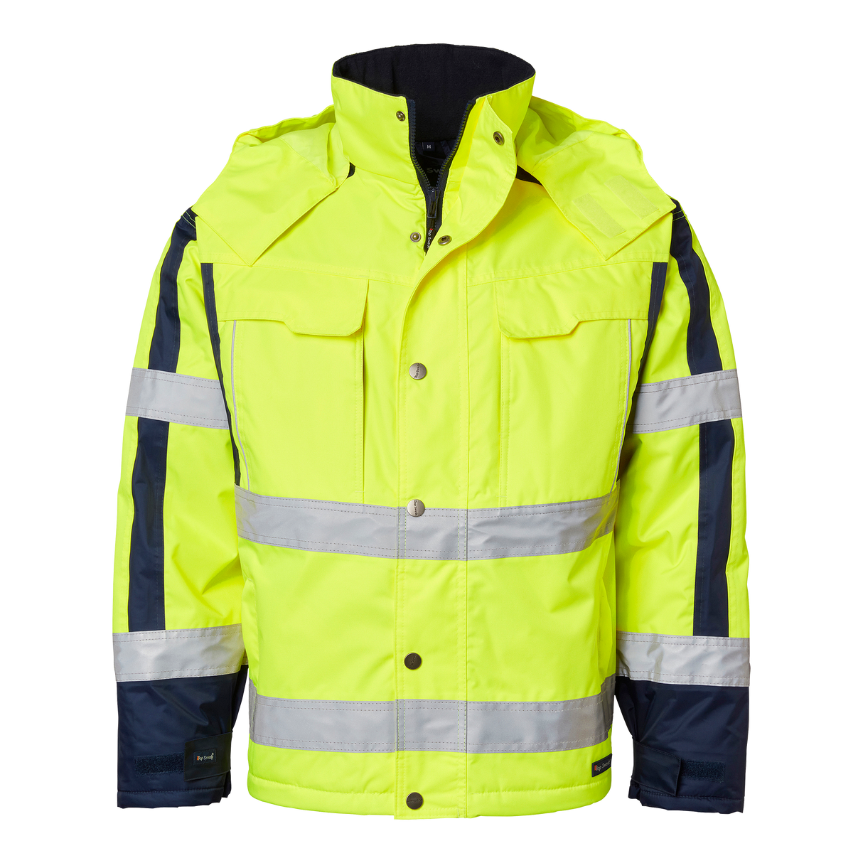 5317 Jacket - Fluorescent yellow/navy