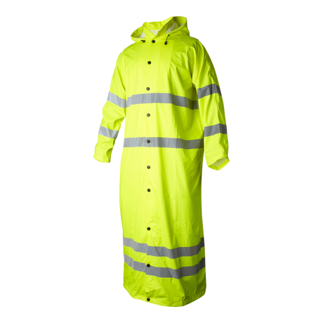 9095 Rain Coat Hi-Vis - Fluorescent yellow
