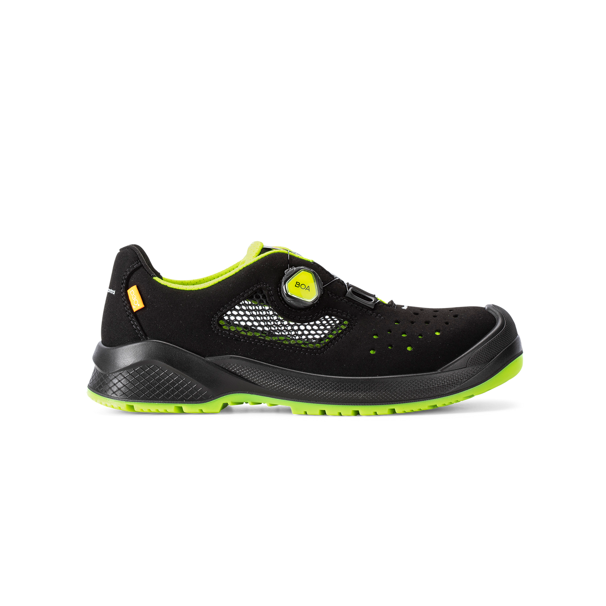 Slancio Safety Sandal Boa - Black